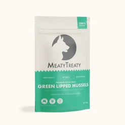 Meaty Treaty Freeze Dried New Zealand Green Lipped Mussels Cat & Dog Treats 50g Online