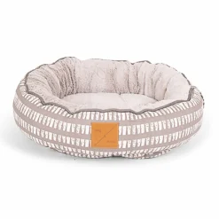 Mog and Bone Mog & Bone 4 Seasons Reversible Dog Bed - Latte Mosaic New
