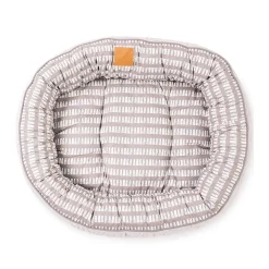 Mog and Bone Mog & Bone 4 Seasons Reversible Dog Bed - Latte Mosaic New