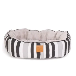 Mog and Bone Mog & Bone 4 Seasons Reversible Dog Bed - Pebble Black Brush Stroke Best