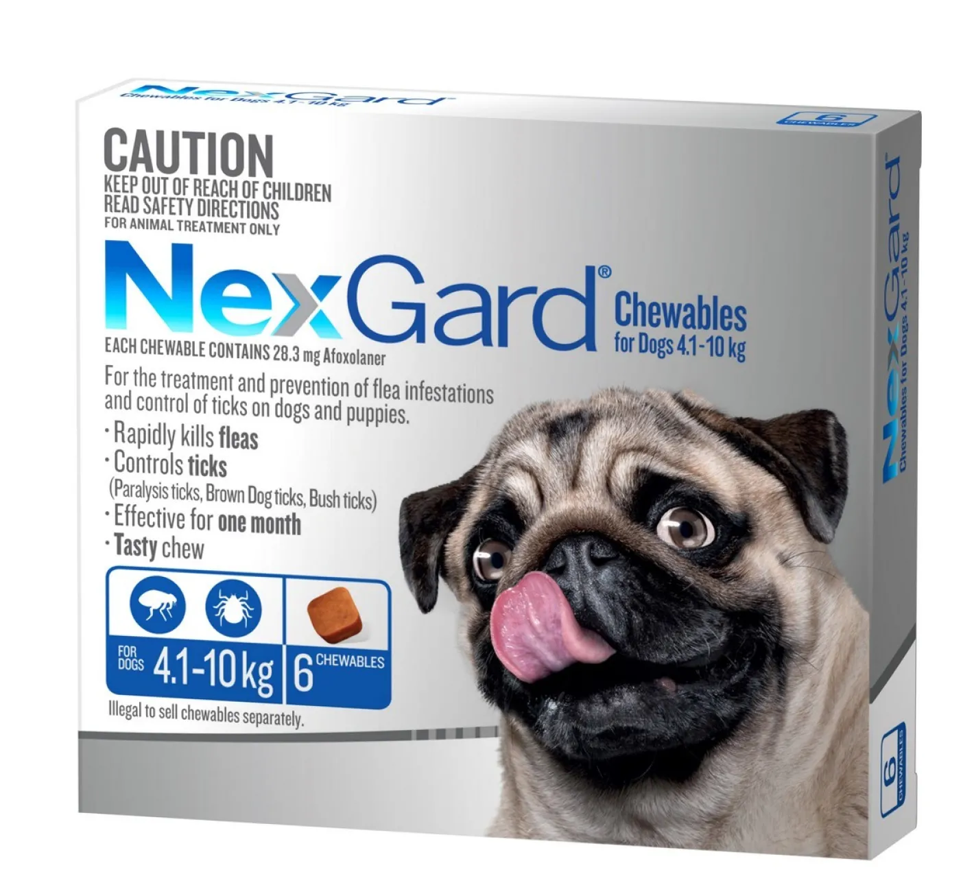 Nexgard Flea & Tick Chew for Dogs - 6 Pack Discount