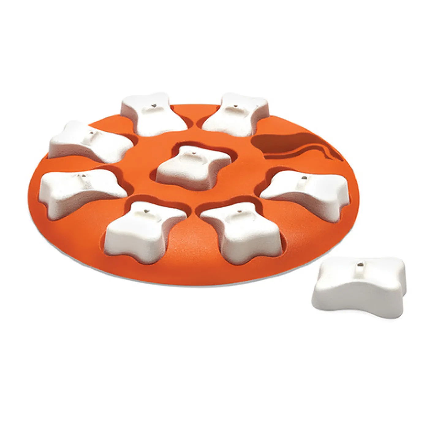Nina Ottosson Interactive Treat Hiding Dog - The Smart in Orange Sale