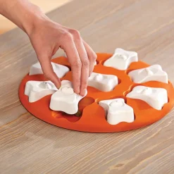 Nina Ottosson Interactive Treat Hiding Dog - The Smart in Orange Sale