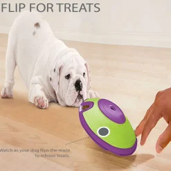 Nina Ottosson Interactive Treat Hiding Dog Toy Game - The Maze in Green Fashion