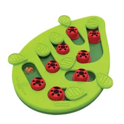 Nina Ottosson Puzzle & Play Buggin Out Treat Dispensing Cat Toy - Green Outlet