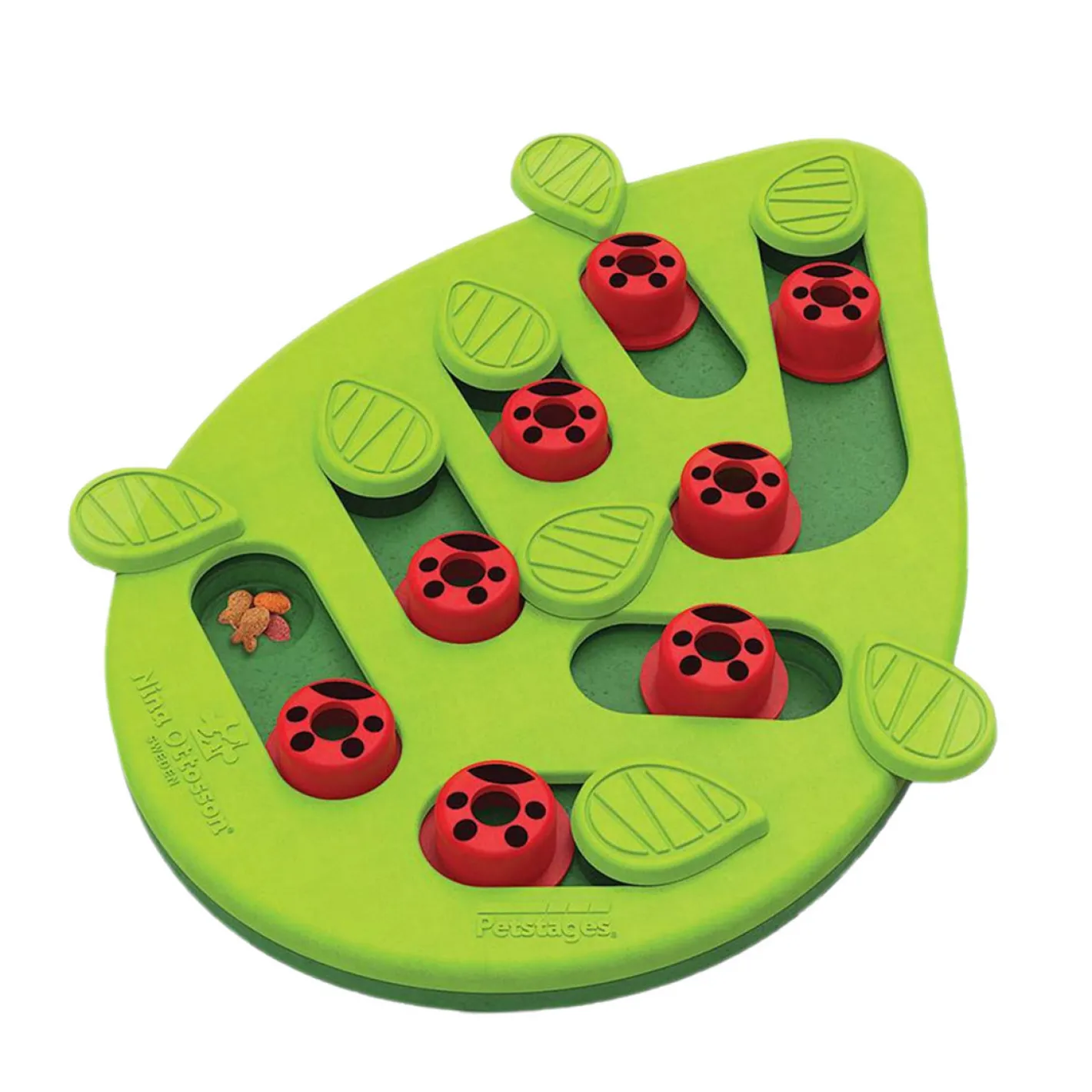 Nina Ottosson Puzzle & Play Buggin Out Treat Dispensing Cat Toy - Green Outlet