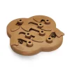 Nina Ottosson Smart Interactive Dog Toy - Dog Hide N Slide in Wooden Composite Hot