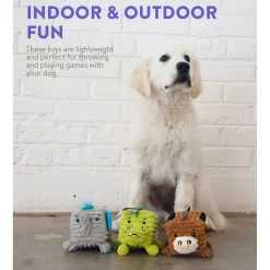 Outward Hound Cube-Eez 2-in-1 Squeaker Dog Toy - Elephant Online