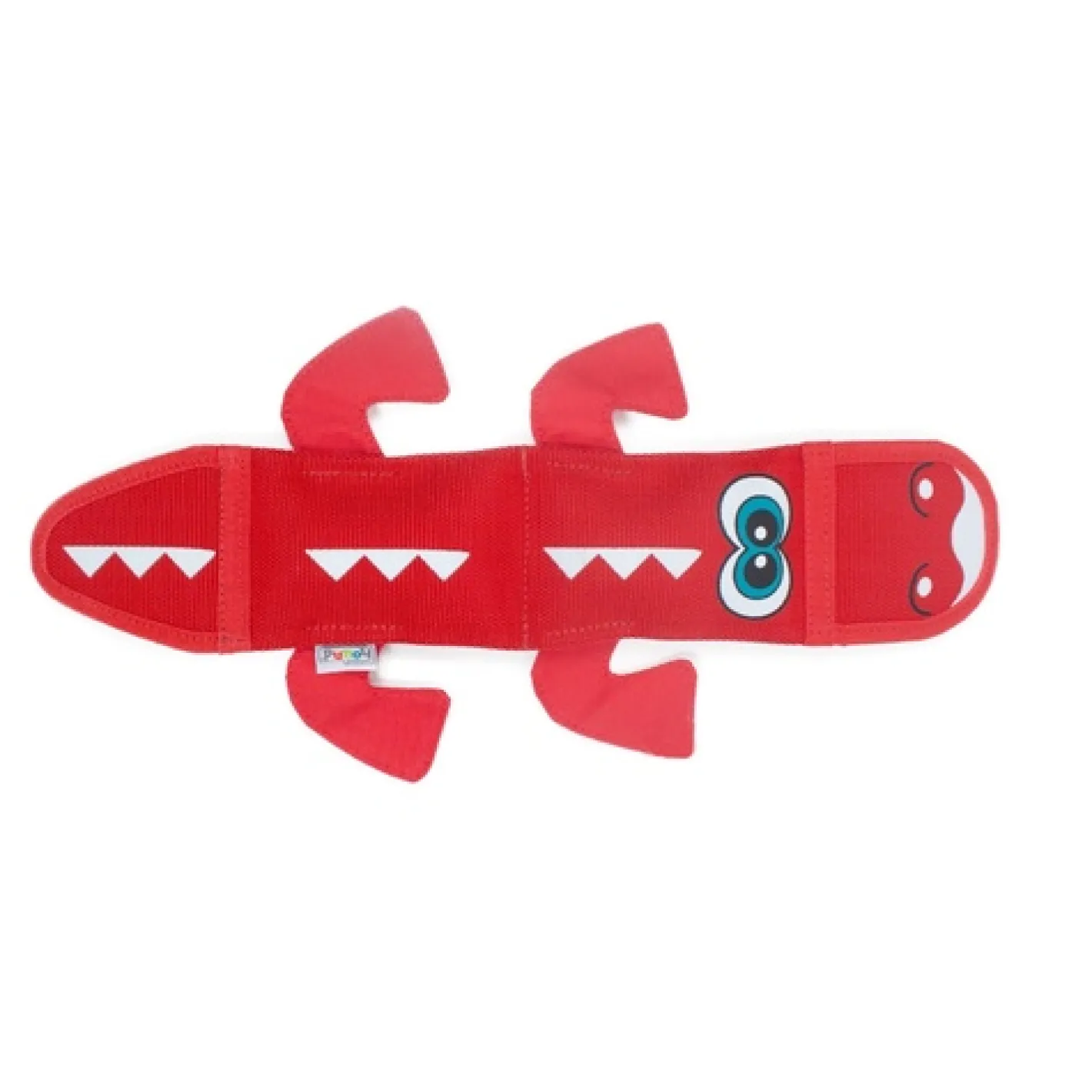 Outward Hound Fire Biterz Tough Red Dragon No Stuffing Squeaker Dog Toy Clearance