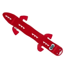 Outward Hound Fire Biterz Tough Red Dragon No Stuffing Squeaker Dog Toy Clearance