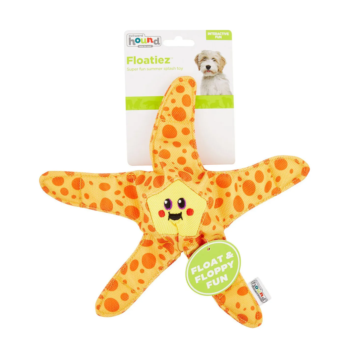Outward Hound Floatiez Starfish Floating Squeaker Dog Toy Discount