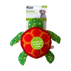 Outward Hound Floatiez Turtle Floating Squeaker Dog Toy Hot