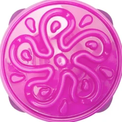 Outward Hound Fun Feeder Interactive Slow Bowl for Dogs - Purple Flower Outlet