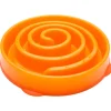 Outward Hound Fun Feeder Slow Bowl for Dogs - Orange Coral Maze Fashion