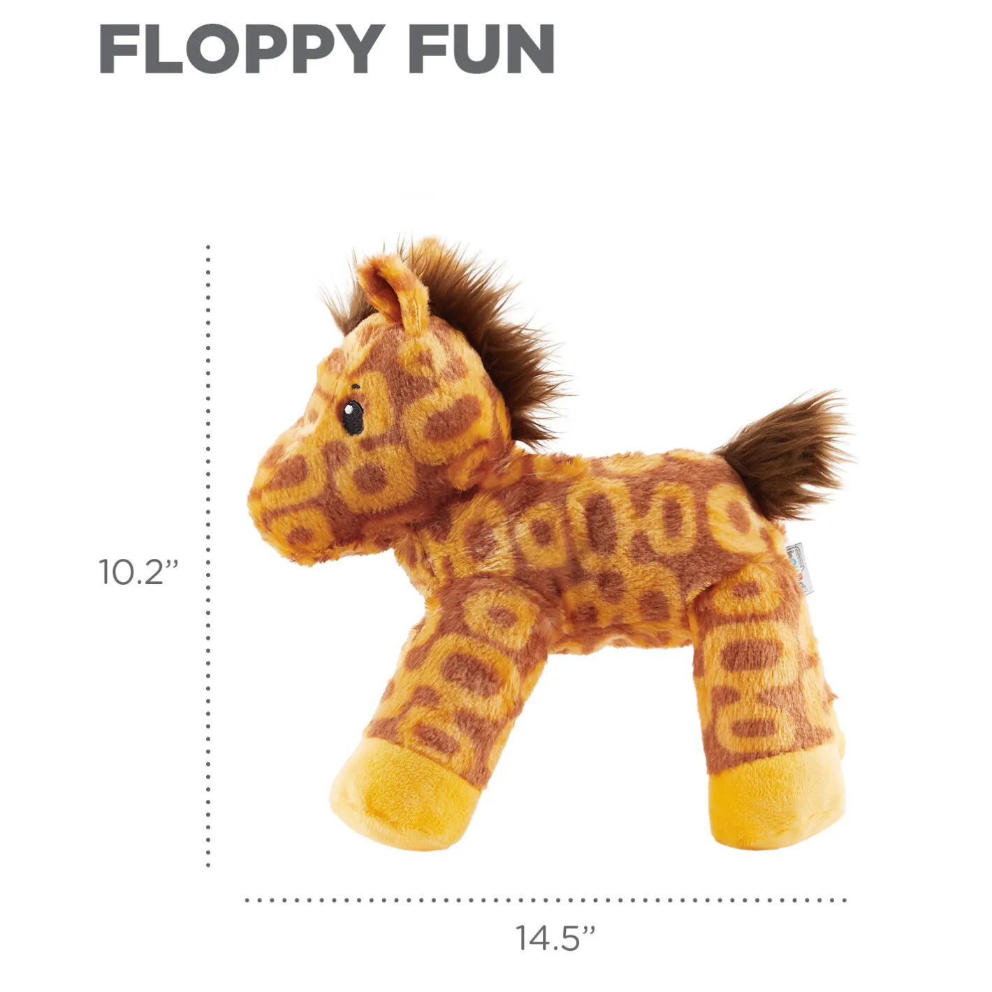 Outward Hound Grunt & Squeak Groovie Hoovies Dog Toy Sale