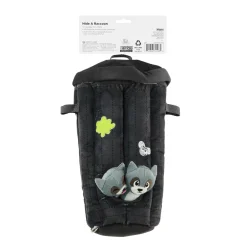 Outward Hound Hide A Raccoon Plush Dog Puzzle with 3 Squeaker Toys Best