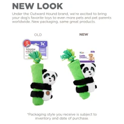 Outward Hound 3-in-1 Tug & Toss Dog Toy - Cuddly Climbers Panda Hot