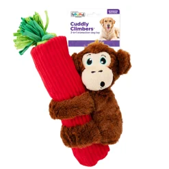 Outward Hound 3-in-1 Tug & Toss Dog Toy - Cuddly Climbers Monkey Sale