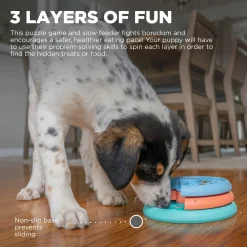 Outward Hound Puppy Lickin' Layers Slow Food Dog Bowl Outlet