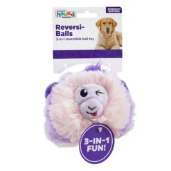 Outward Hound Reversi-Balls 2-in1- Plush & Ball Dog Toy - Monkey Hot