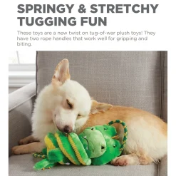 Outward Hound Springys Plush Fetch Dog Toy - Gator Outlet