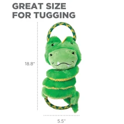Outward Hound Springys Plush Fetch Dog Toy - Gator Outlet