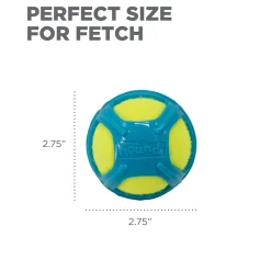 Outward Hound Tennis Max Fetch Dog Ball with Rubber Shell Hot