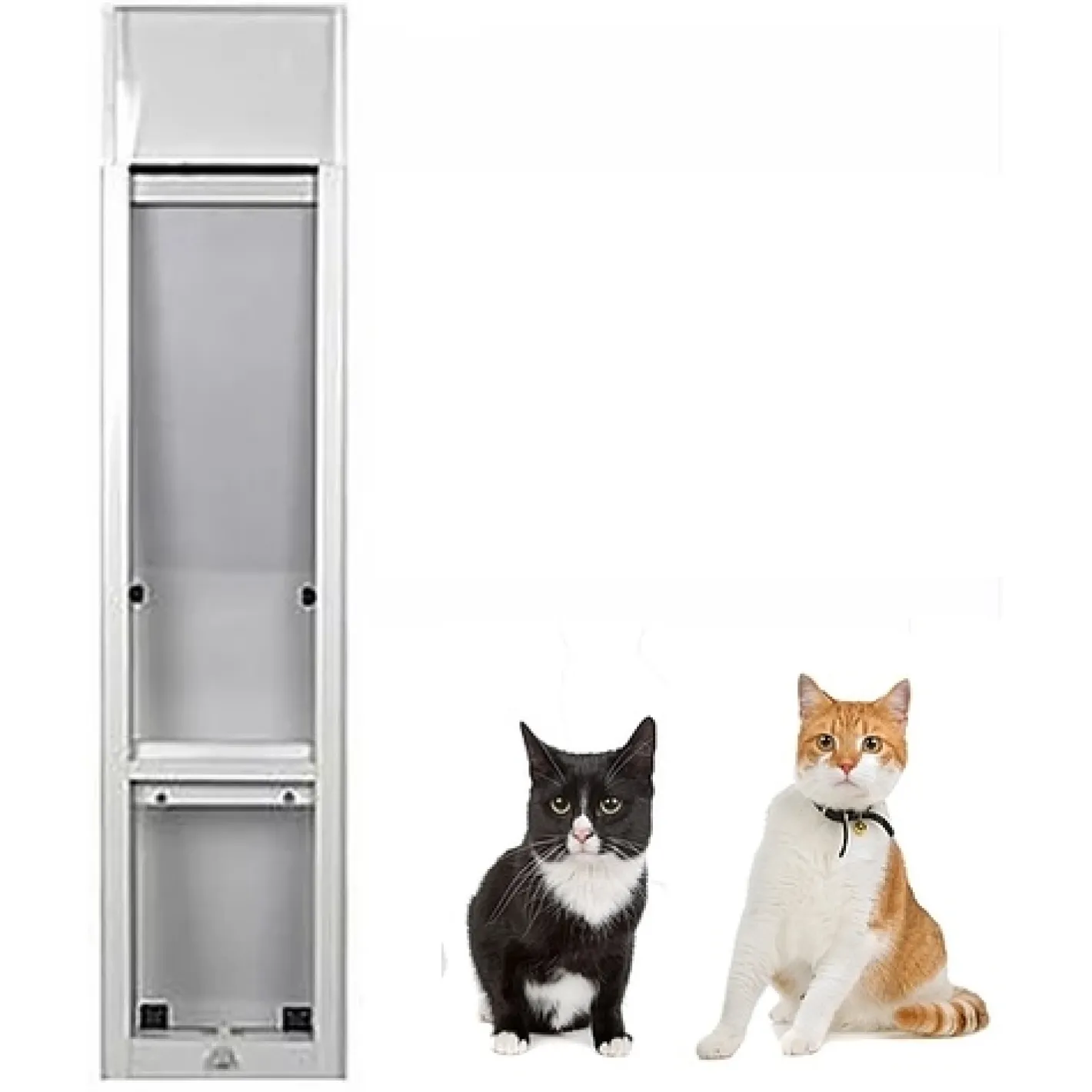 Patiolink Cat Window Insert for Sliding Windows in White 80cm-160cm Discount