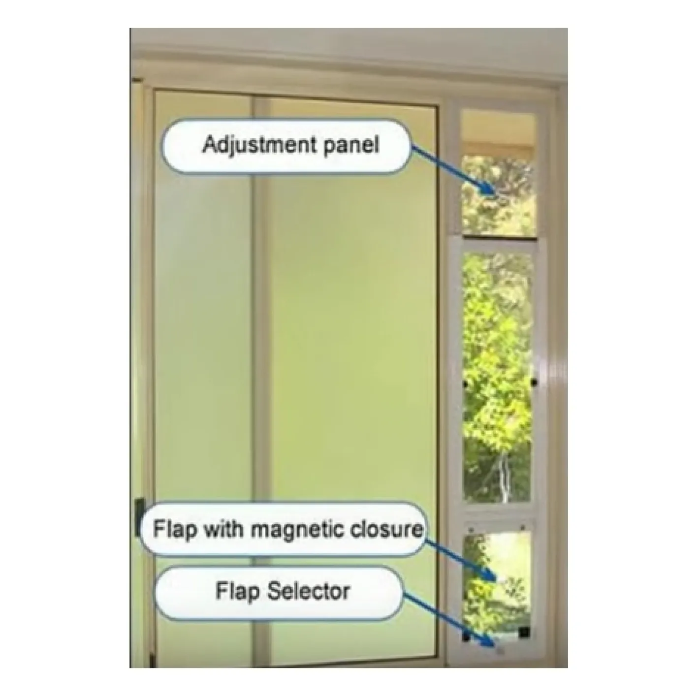 Patiolink Cat Window Insert for Sliding Windows in White 80cm-160cm Discount