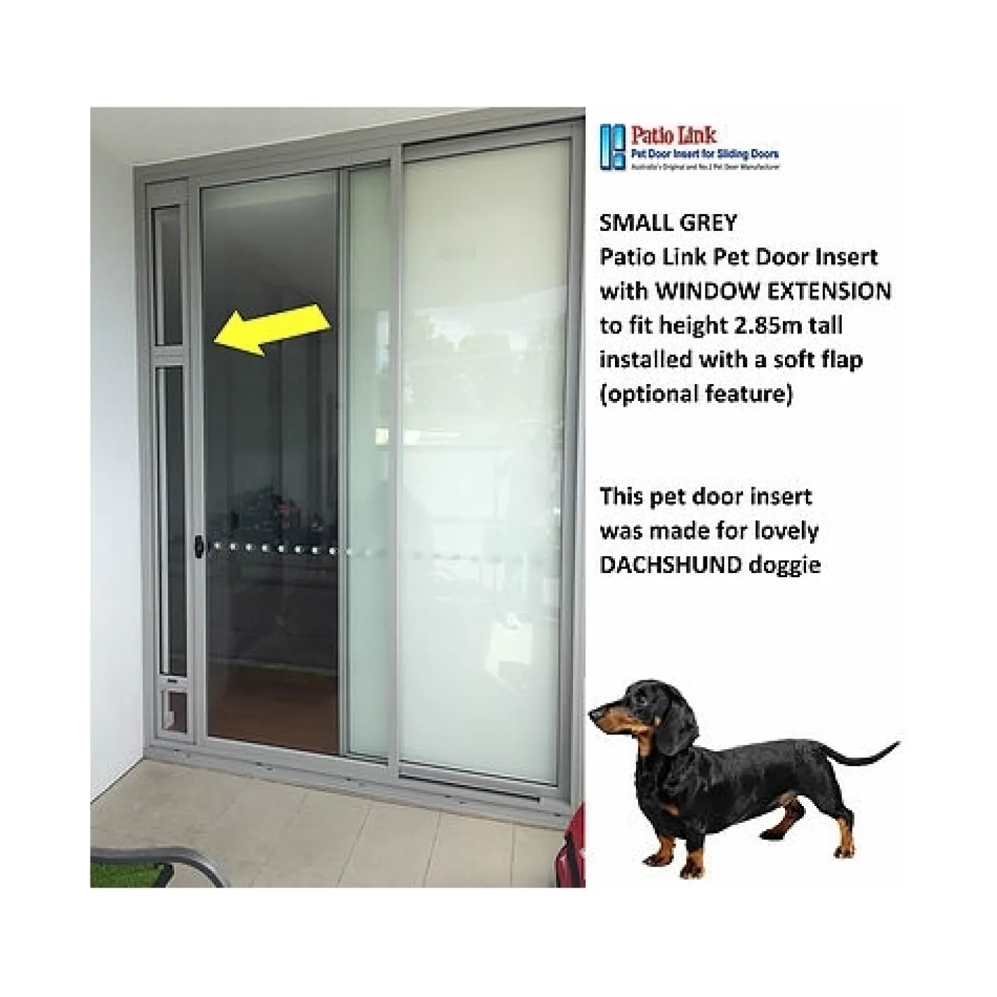 Patiolink Custom Height Extension ONLY up to 3m - DOOR SOLD SEPARATELY Sale