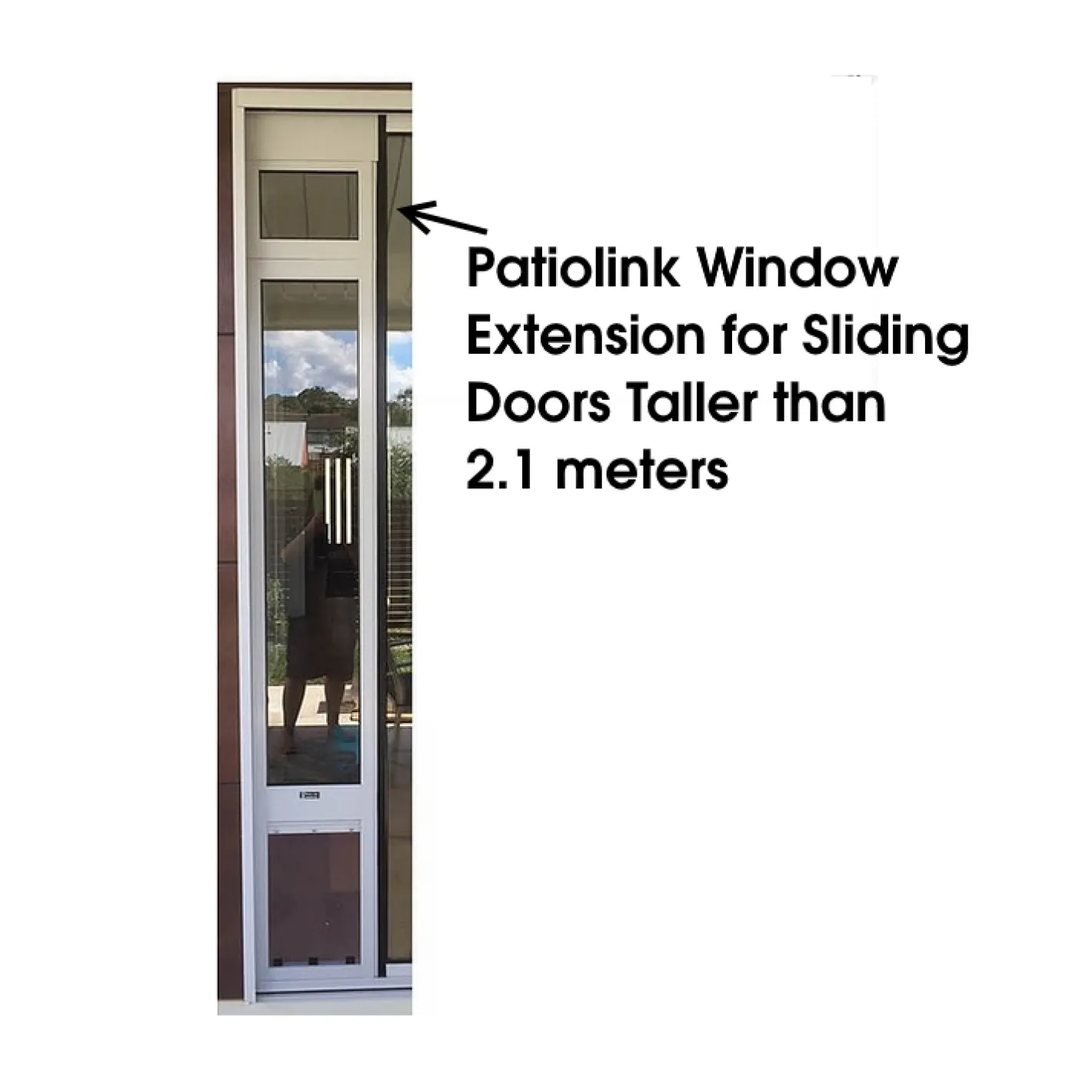 Patiolink Custom Height Extension ONLY up to 3m - DOOR SOLD SEPARATELY Sale