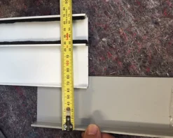 Patiolink L Profile Adapter Extender Panel for Tracks wider than 10cm Hot