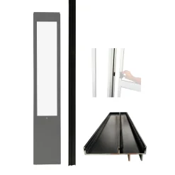 Patiolink Pet Door Adapter to Lock Both Sliding and Security/Screen Doors Fashion