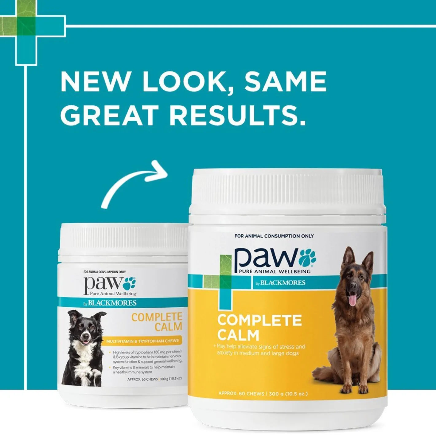 PAW by Blackmores PAW Complete Calm Multi + Tryptophan Multivitamin Chews 300g Fashion