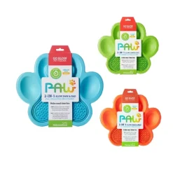 Pet DreamHouse PAW 2-in-1 Slow Feeder & Anti-Anxiety Food Pet Lick Pad & Bowl Combo Outlet