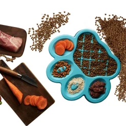 Pet DreamHouse PAW 2-in-1 Slow Feeder & Anti-Anxiety Food Pet Lick Pad & Bowl Combo Outlet