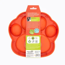 Pet DreamHouse PAW 2-in-1 Slow Mini Slow Feeder & Lick Pad for Cats & Small Dogs New