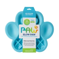 Pet DreamHouse PAW Slow Feeder Wet & Dry Food Bowl for Cats & Dogs Best