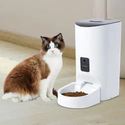 iDS Pawz Auto Feeder Pet Automatic Camera Cat Dog Smart Hi-Def Wi-Fi App Food Dispenser Discount