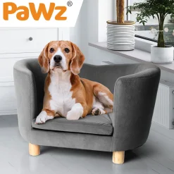 iDS PaWz Luxury Elevated Sofa Anti-slip Raised Dog Cat Beds Couch Kitten Lounge Sale