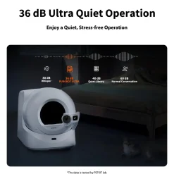 Petkit Purobot Ultra AI-Powered Self-cleaning Cat Litter Box Hot