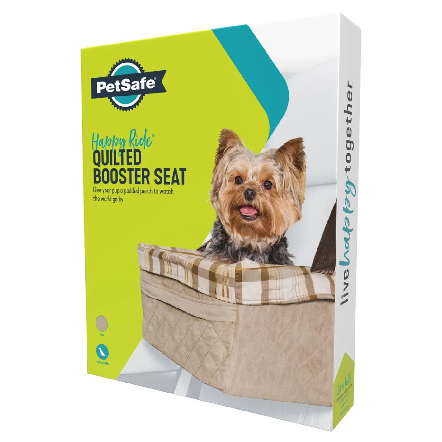 Petsafe Happy Ride (prev. Solvit) Quilted Dog Safety Booster Seat - For Dogs up to 11kg Clearance