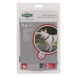 PetSafe 3-in-1 Anti-Pulling Dog Harness and Car Safety Restraint New