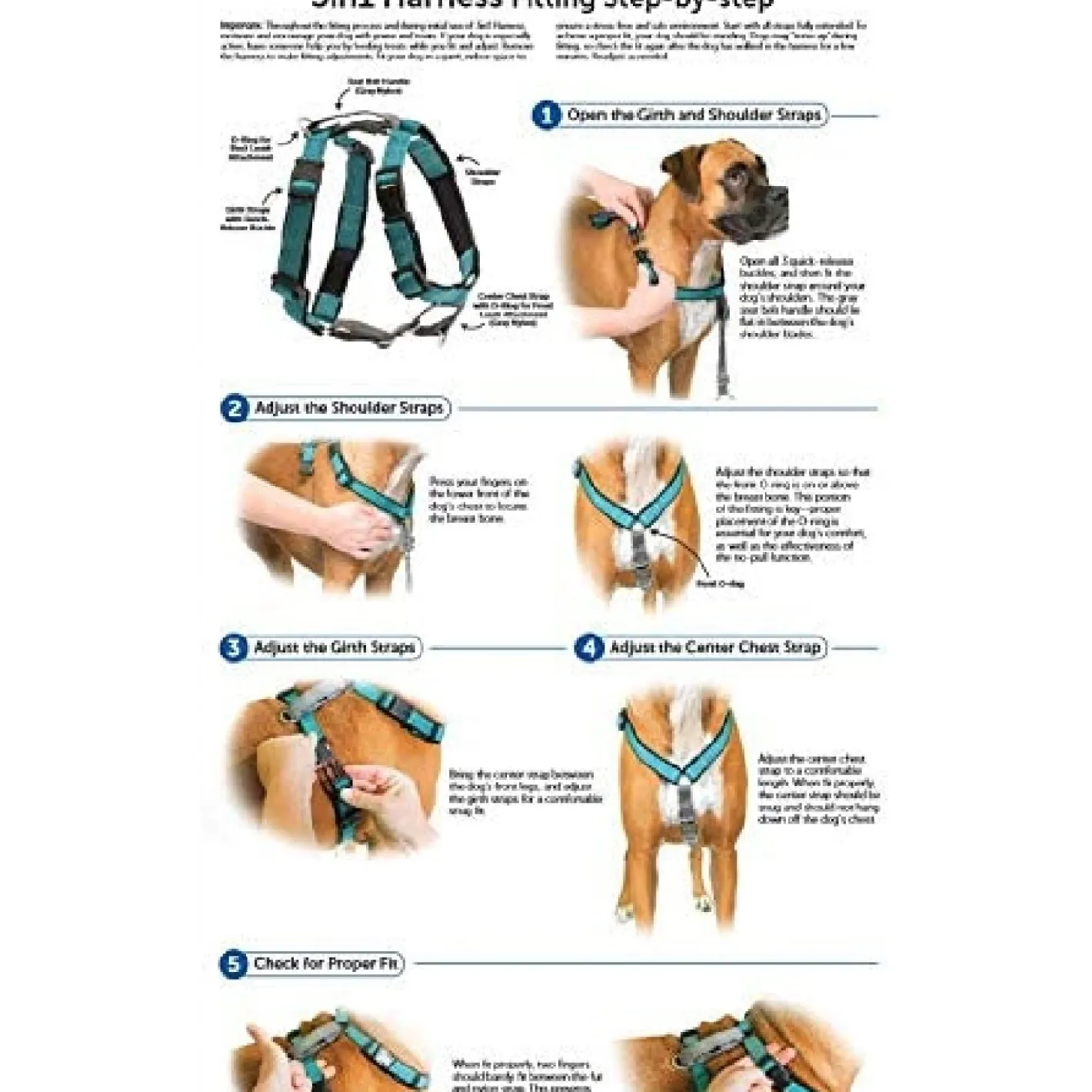 PetSafe 3-in-1 Anti-Pulling Dog Harness and Car Safety Restraint New