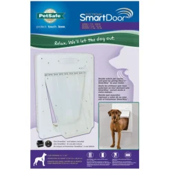 PetSafe Lockable SmartDoor with Radio Frequency Collar Key for Large Dogs Outlet