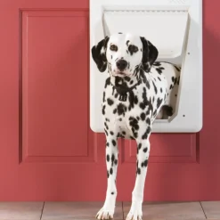 PetSafe Lockable SmartDoor with Radio Frequency Collar Key for Large Dogs Outlet