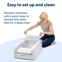 PetSafe ScoopFree Self-Cleaning Cat Litter Box for Clumping Litter - NEW Model Fashion