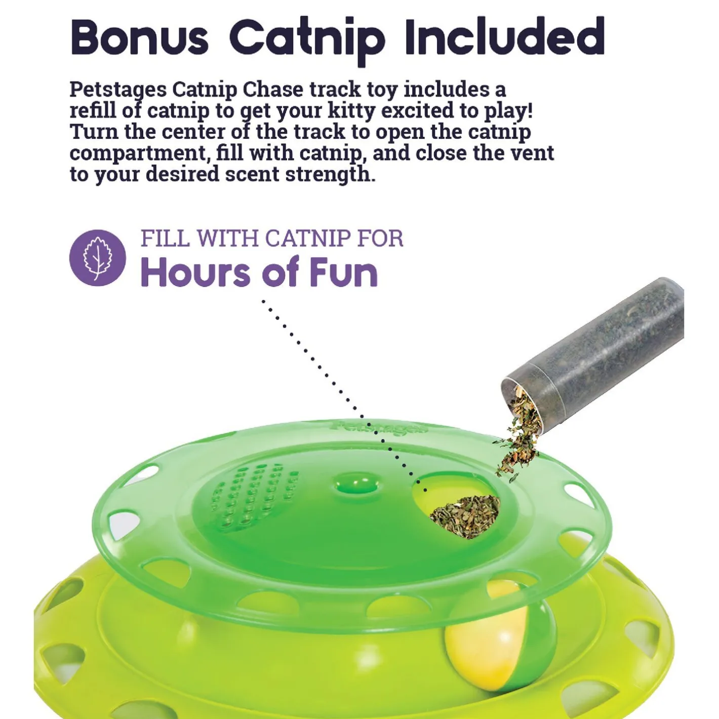 Petstages Catnip Chaser Interactive Cat Toy Hot