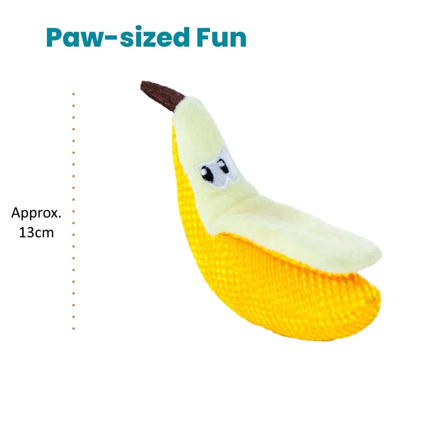 Petstages Dental Banana Catnip Chew Toy for Cats Sale