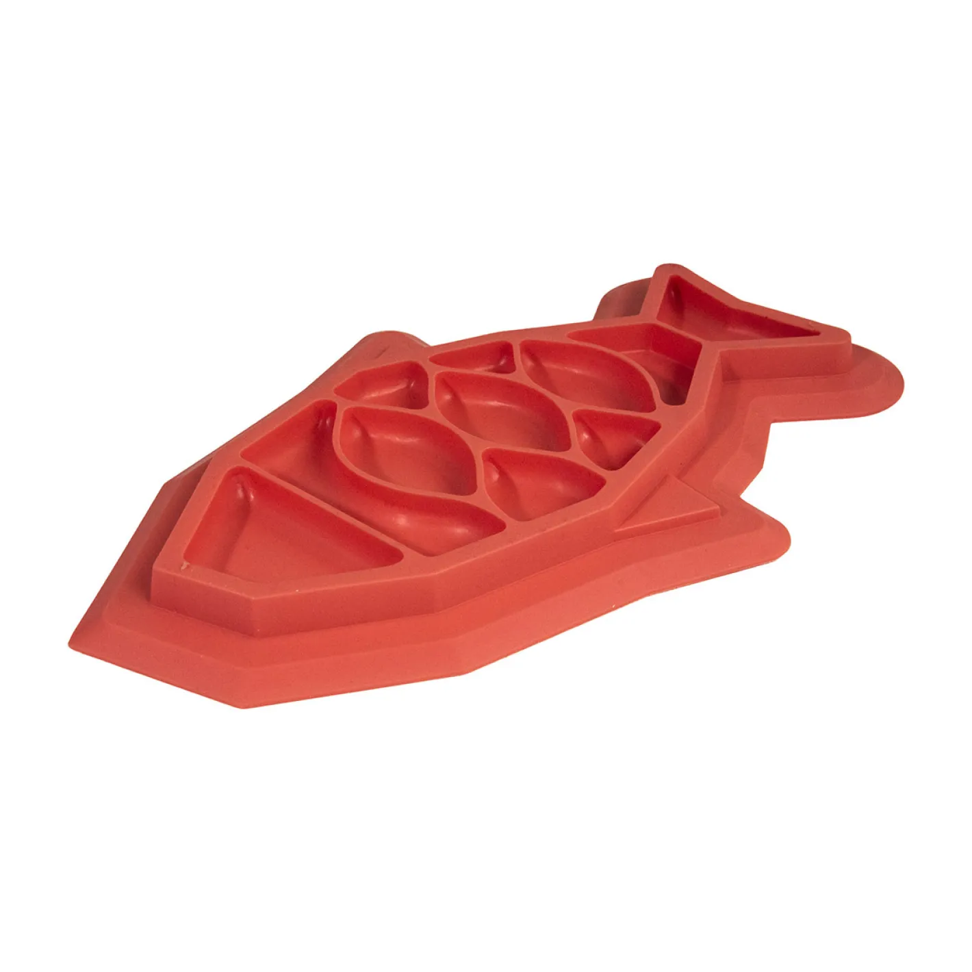 Petstages Fishie Fun Feed Mat Wet and Dry Slow Food Bowl for Cats - Pink Outlet